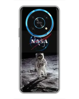 Чехол для Huawei Honor Magic 6 Lite 5G с картинкой «Астронавт на Луне»