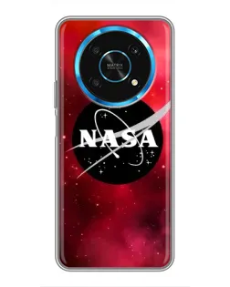 Чехол для Huawei Honor Magic 6 Lite 5G с картинкой «NASA — красная туманность»