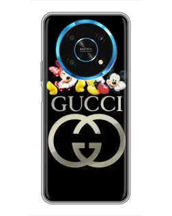 Чехол для Huawei Honor Magic 6 Lite 5G с картинкой «Gucci — герои Disney»