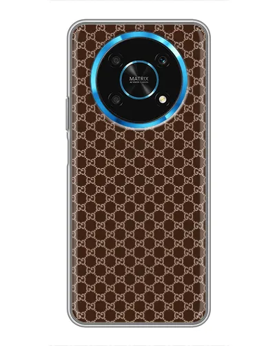 Чохол для Huawei Honor Magic 6 Lite 5G з картинкою «Gucci — шоколадна сітка» Чохол для Huawei Honor Magic 6 Lite 5G з картинкою «Gucci — шоколадна сітка»
