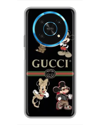 Чохол для Huawei Honor Magic 6 Lite 5G з картинкою «Gucci — герої Disney та монограма» Чохол для Huawei Honor Magic 6 Lite 5G з картинкою «Gucci — герої Disney та монограма»