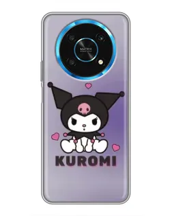 Чехол для Huawei Honor Magic 6 Lite 5G с картинкой «Kuromi — фиолетовый арт» Чехол для Huawei Honor Magic 6 Lite 5G с картинкой «Kuromi — фиолетовый арт»