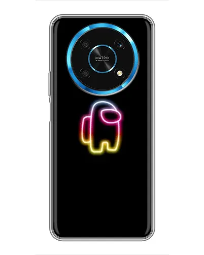 Чехол для Huawei Honor Magic 6 Lite 5G с картинкой «Among Us градиент»