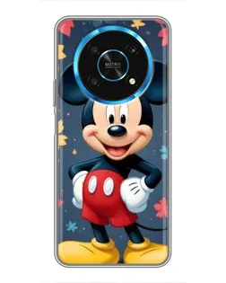 Чехол для Huawei Honor Magic 6 Lite 5G с картинкой «Осенний Mickey Mouse»