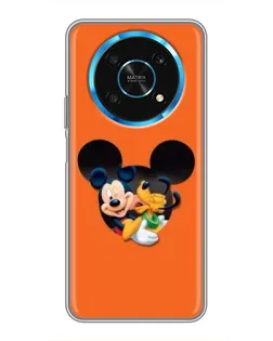 Чехол для Huawei Honor Magic 6 Lite 5G с картинкой «Сердце Микки Минни»