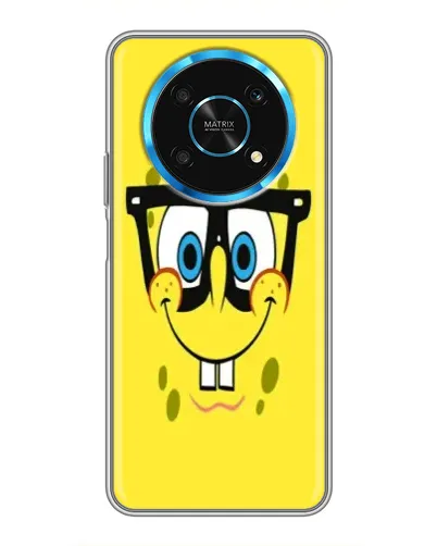 Чехол для Huawei Honor Magic 6 Lite 5G с картинкой «Минималистичный Спанч Боб» Чехол для Huawei Honor Magic 6 Lite 5G с картинкой «Минималистичный Спанч Боб»
