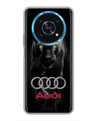 Чехол для Huawei Honor Magic 6 Lite 5G с картинкой «Пантера и Audi»