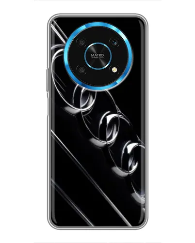 Чехол для Huawei Honor Magic 6 Lite 5G с картинкой «Audi — абстрактные кольца»