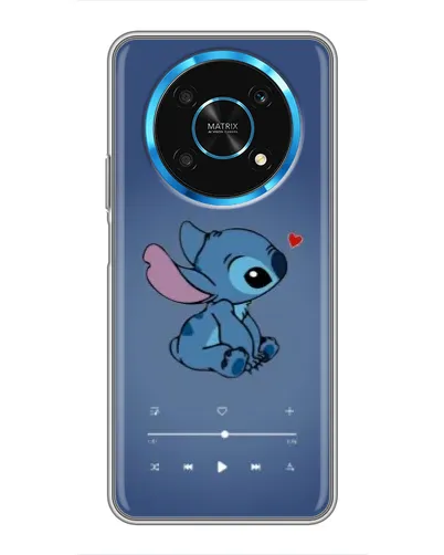 Чохол для Huawei Honor Magic 6 Lite 5G з картинкою «Музичний Stitch» Чохол для Huawei Honor Magic 6 Lite 5G з картинкою «Музичний Stitch»