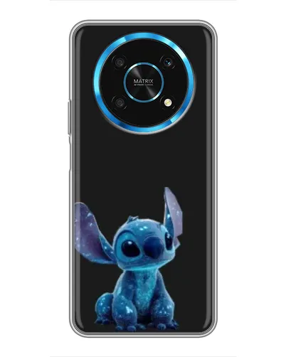 Чохол для Huawei Honor Magic 6 Lite 5G з картинкою «Стіч на чорному» Чохол для Huawei Honor Magic 6 Lite 5G з картинкою «Стіч на чорному»