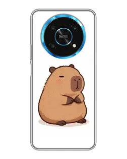 Чехол для Huawei Honor Magic 6 Lite 5G с картинкой «Толстенькая капибара»