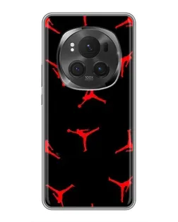 Чехол для Huawei Honor Magic 6 Pro с картинкой «Jordan Red Pattern»
