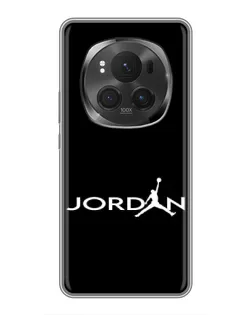 Чехол для Huawei Honor Magic 6 Pro с картинкой «Jordan White Logo»