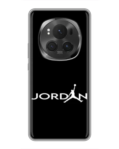 Чехол для Huawei Honor Magic 6 Pro с картинкой «Jordan White Logo» Чехол для Huawei Honor Magic 6 Pro с картинкой «Jordan White Logo»