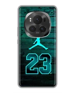 Чехол для Huawei Honor Magic 6 Pro с картинкой «Jordan Cyan 23»