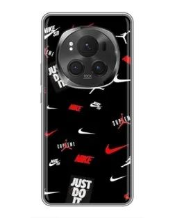Чехол для Huawei Honor Magic 6 Pro с картинкой «Nike Mix Pattern»