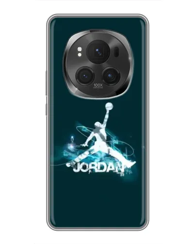 Чехол для Huawei Honor Magic 6 Pro с картинкой «Jordan Blue Fire» Чехол для Huawei Honor Magic 6 Pro с картинкой «Jordan Blue Fire»