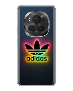 Чехол для Huawei Honor Magic 6 Pro с картинкой «Неоновый Adidas»