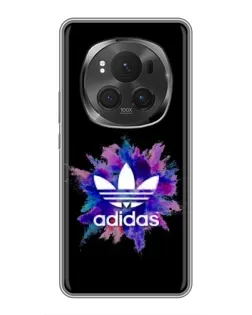 Чехол для Huawei Honor Magic 6 Pro с картинкой «Взрыв красок Adidas»