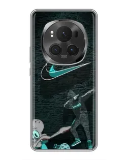 Чехол для Huawei Honor Magic 6 Pro с картинкой «Спортивный арт Nike»