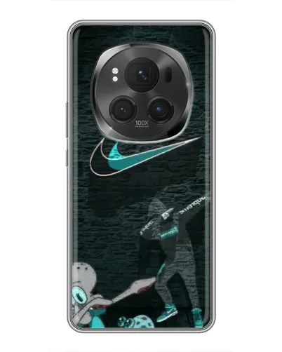 Чехол для Huawei Honor Magic 6 Pro с картинкой «Спортивный арт Nike» Чехол для Huawei Honor Magic 6 Pro с картинкой «Спортивный арт Nike»
