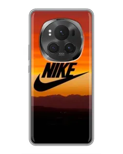 Чехол для Huawei Honor Magic 6 Pro с картинкой «Nike — вечерний горизонт»