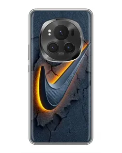 Чехол для Huawei Honor Magic 6 Pro с картинкой «Объемный логотип Найк»