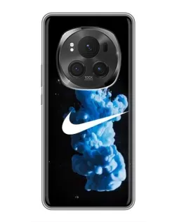 Чехол для Huawei Honor Magic 6 Pro с картинкой «Nike и синий дым»