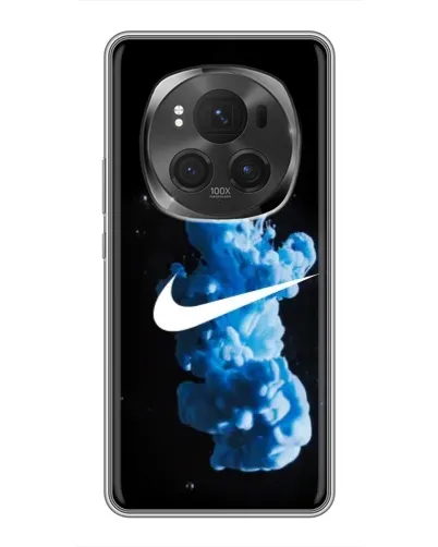 Чехол для Huawei Honor Magic 6 Pro с картинкой «Nike и синий дым» Чехол для Huawei Honor Magic 6 Pro с картинкой «Nike и синий дым»