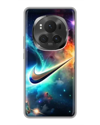 Чехол для Huawei Honor Magic 6 Pro с картинкой «Космический Nike Swoosh» Чехол для Huawei Honor Magic 6 Pro с картинкой «Космический Nike Swoosh»