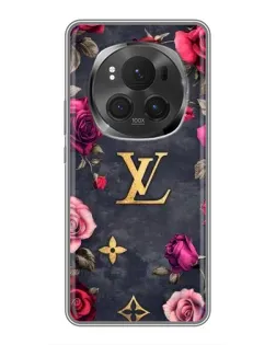 Чехол для Huawei Honor Magic 6 Pro с картинкой «Цветочный Louis Vuitton»