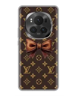 Чехол для Huawei Honor Magic 6 Pro с картинкой «LV с бантом»