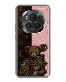 Чехол для Huawei Honor Magic 6 Pro с картинкой «Мишка в стиле LV»