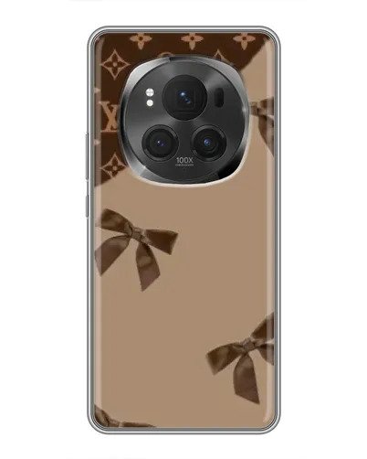 Чехол для Huawei Honor Magic 6 Pro с картинкой «LV — кофейный атлас»