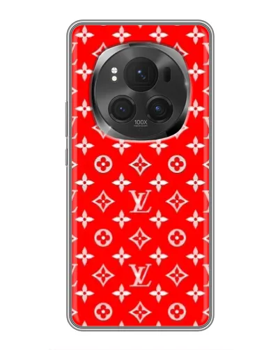 Чехол для Huawei Honor Magic 6 Pro с картинкой «Яркий паттерн LV»