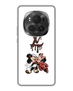Чехол для Huawei Honor Magic 6 Pro с картинкой «LV и Микки Маус»