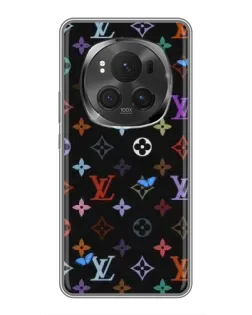 Чехол для Huawei Honor Magic 6 Pro с картинкой «Цветная монограмма LV»