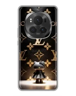 Чехол для Huawei Honor Magic 6 Pro с картинкой «Монограмма с фигурой»