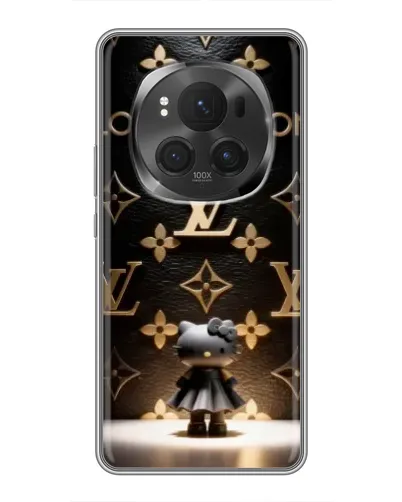 Чехол для Huawei Honor Magic 6 Pro с картинкой «Монограмма с фигурой»