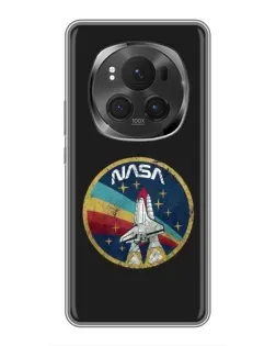 Чехол для Huawei Honor Magic 6 Pro с картинкой «NASA — эмблема миссии»