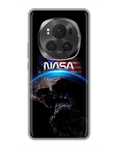 Чехол для Huawei Honor Magic 6 Pro с картинкой «Земля из космоса NASA»