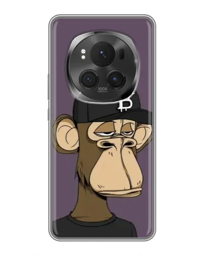 Чехол для Huawei Honor Magic 6 Pro с картинкой «Bored Ape в кепке» Чехол для Huawei Honor Magic 6 Pro с картинкой «Bored Ape в кепке»