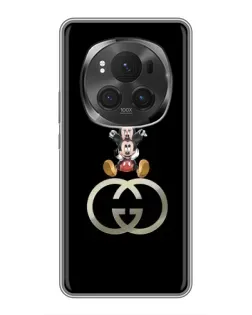 Чехол для Huawei Honor Magic 6 Pro с картинкой «Минни Маус на лого»