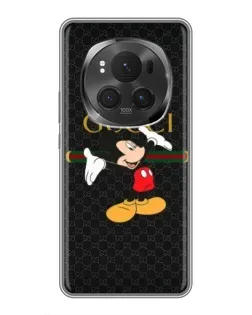 Чехол для Huawei Honor Magic 6 Pro с картинкой «Микки Маус Gucci»