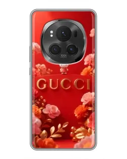 Чехол для Huawei Honor Magic 6 Pro с картинкой «Gucci — золотой сад»