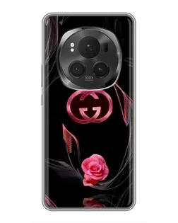 Чехол для Huawei Honor Magic 6 Pro с картинкой «Gucci — неоновая роза»