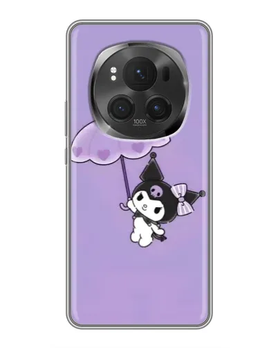 Чехол для Huawei Honor Magic 6 Pro с картинкой «Kuromi с зонтиком»