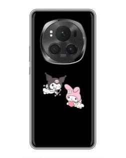 Чехол для Huawei Honor Magic 6 Pro с картинкой «My Melody и Kuromi»