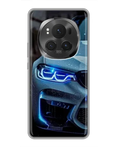 Чехол для Huawei Honor Magic 6 Pro с картинкой «Взгляд BMW с синими фарами» Чехол для Huawei Honor Magic 6 Pro с картинкой «Взгляд BMW с синими фарами»