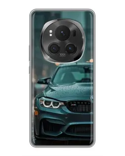 Чехол для Huawei Honor Magic 6 Pro с картинкой «BMW в огнях города»